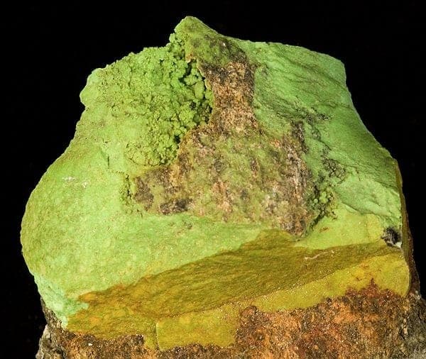 Gaspéite mineral