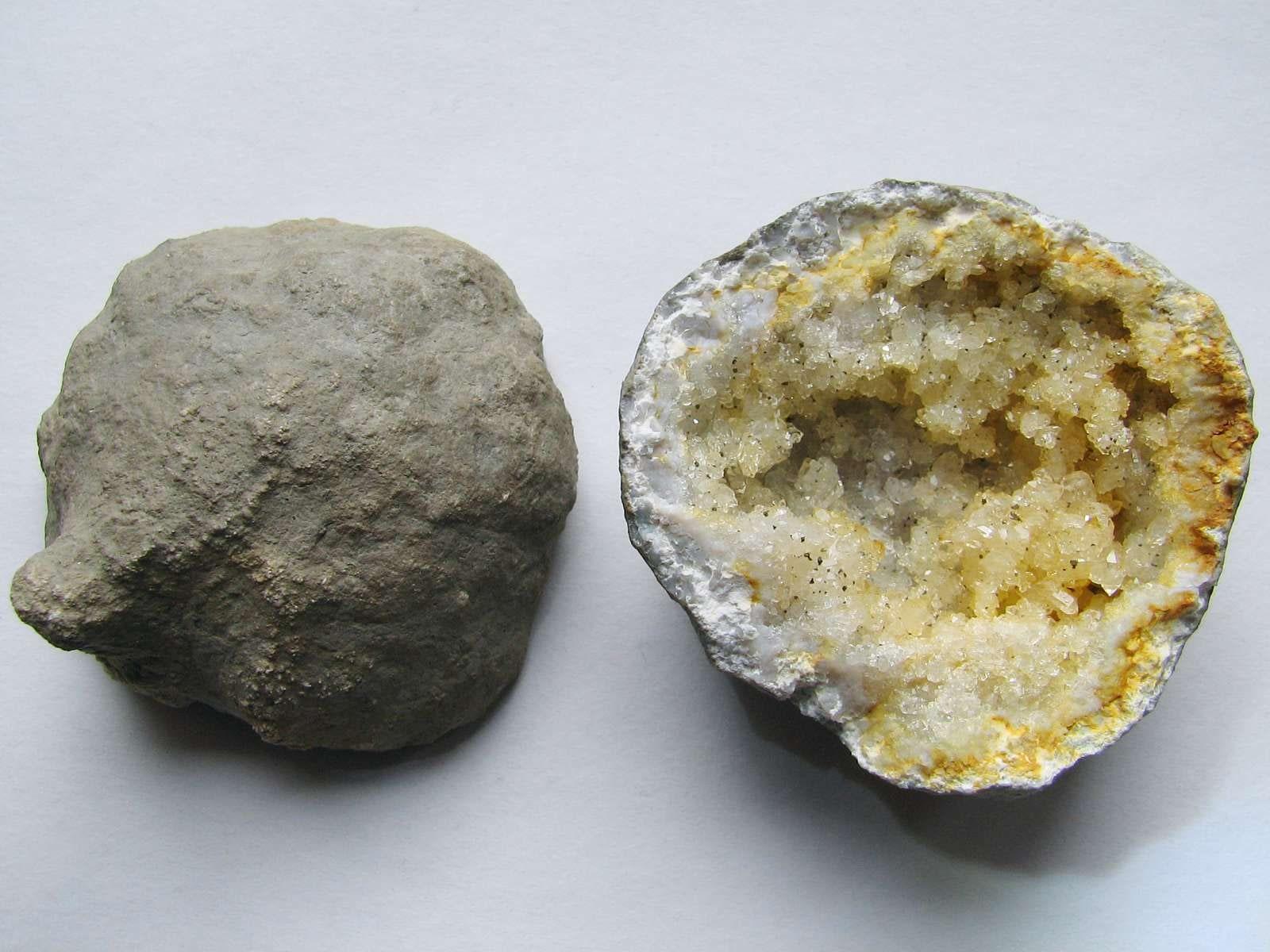Keokuk Geode specimen - Geode from Keokuk County Iowa