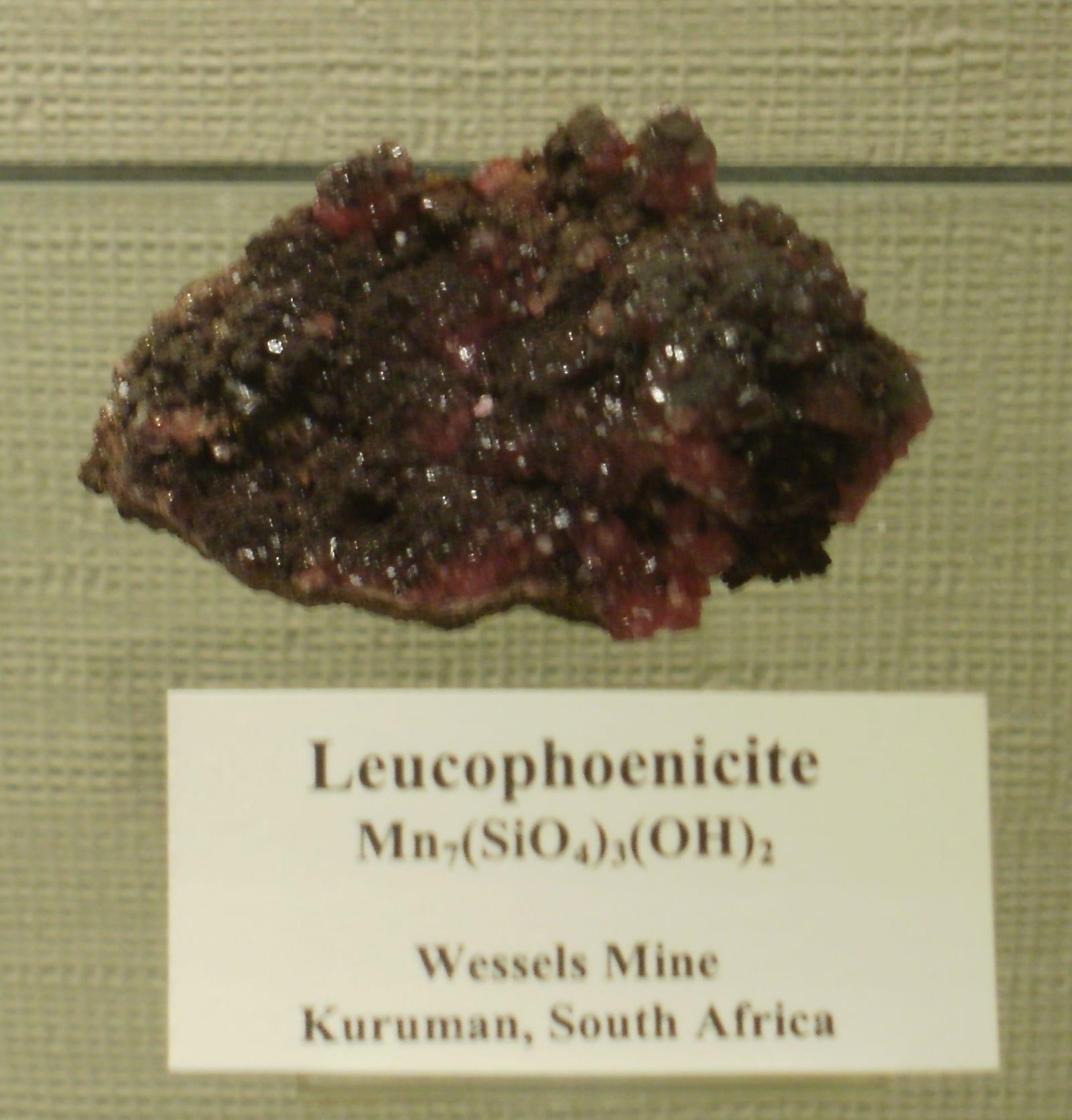 Leucophoenicite mineral