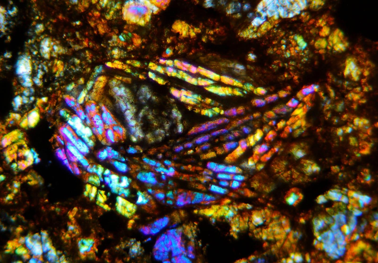 Olivine mineral