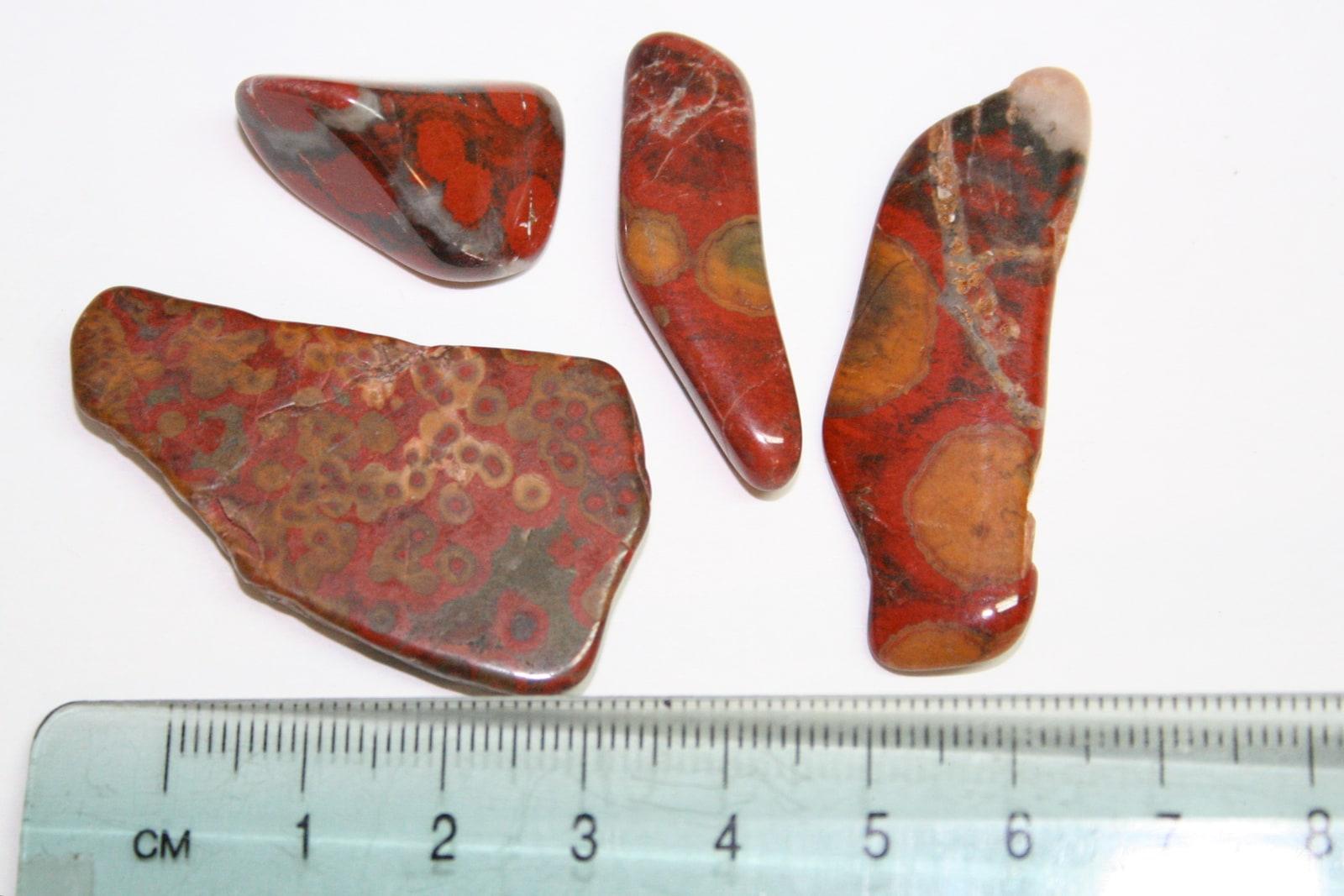 Poppy Jasper specimen - Poppyjasperpolished
