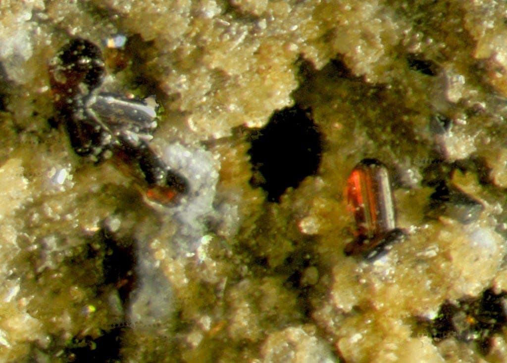 Rhönite mineral