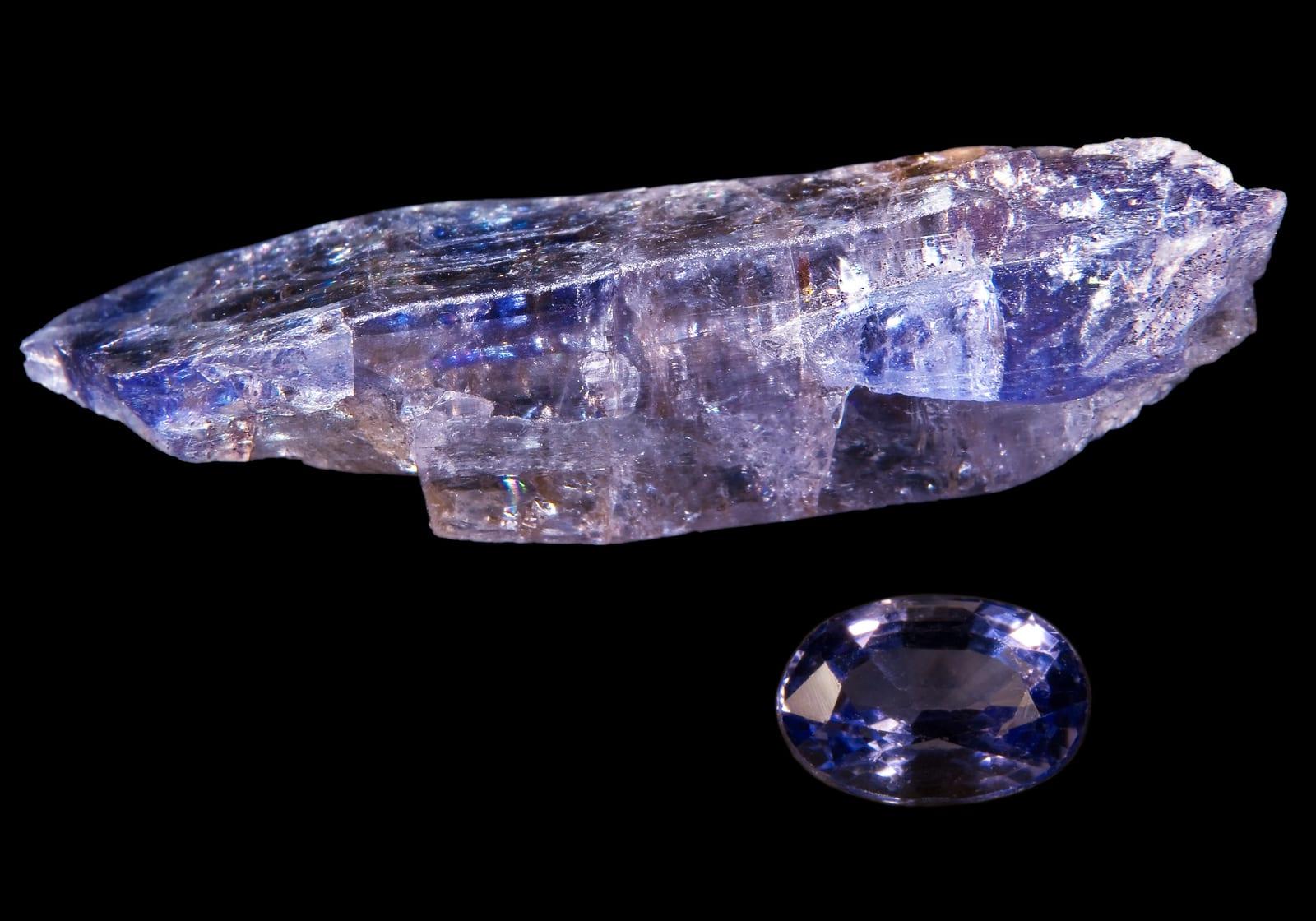 Tanzanite gemstone