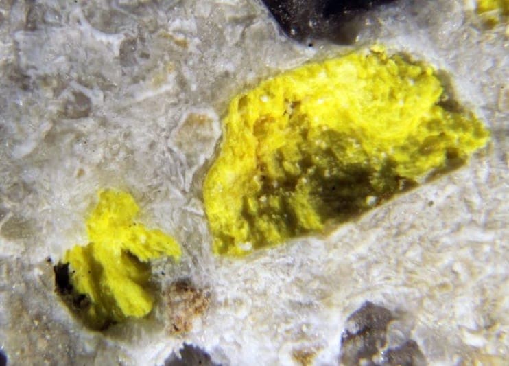 Triangulite mineral