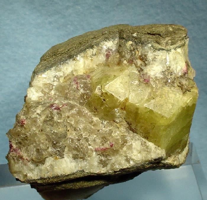 Liddicoatite specimen - Londonite Liddicoatite Quartz 217444