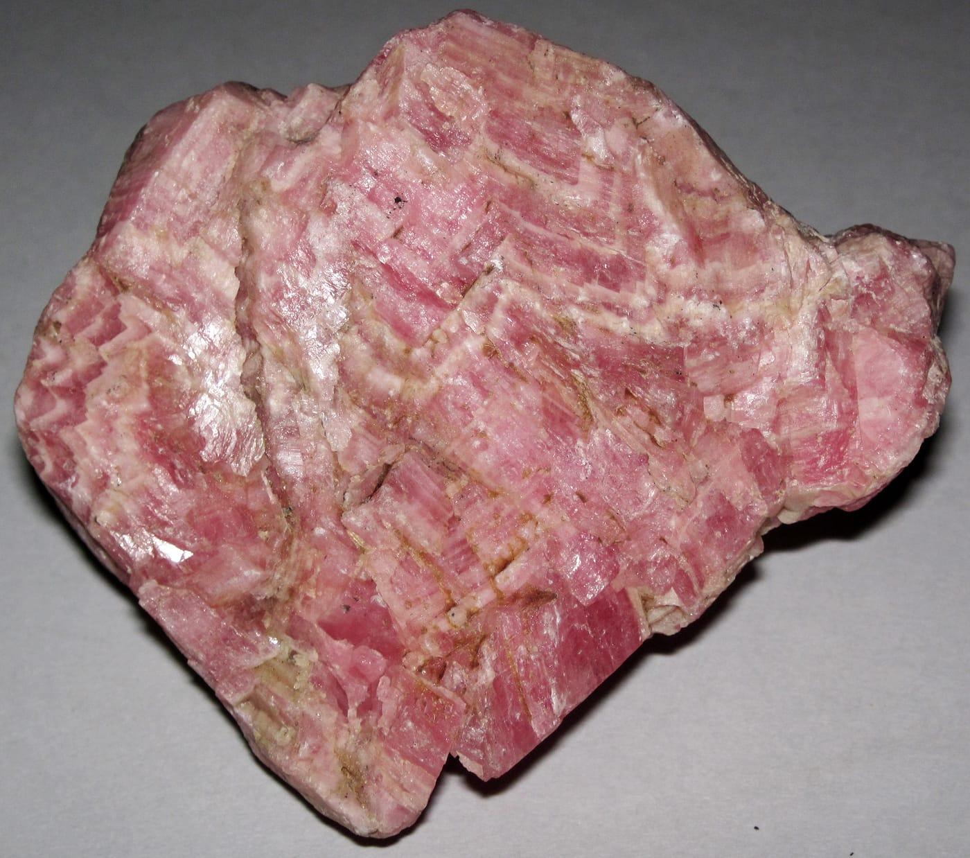 Rhodochrosite (Emma Vein, latest Cretaceous to early Tertiary, 62 66 Ma; Emma Mine, Butte, Montana, USA) 5 at Butte, Silver Bow County, Montana