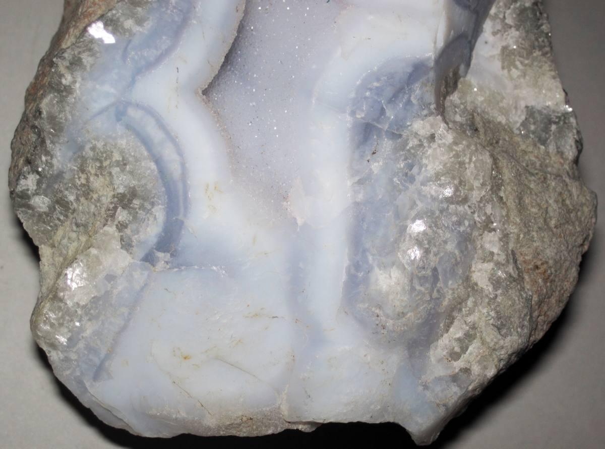 Blue Agate mineral