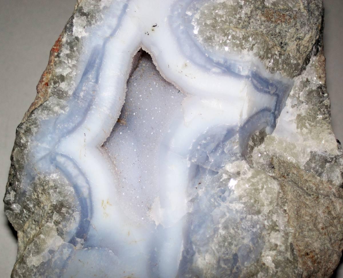 Blue Agate mineral