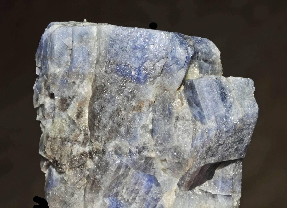 Blue Corundum gemstone