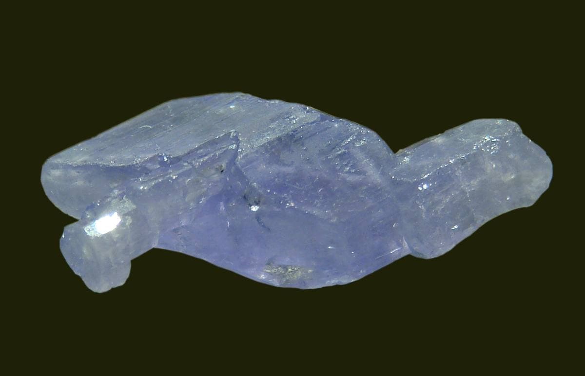 Blue Fluorapatite gemstone