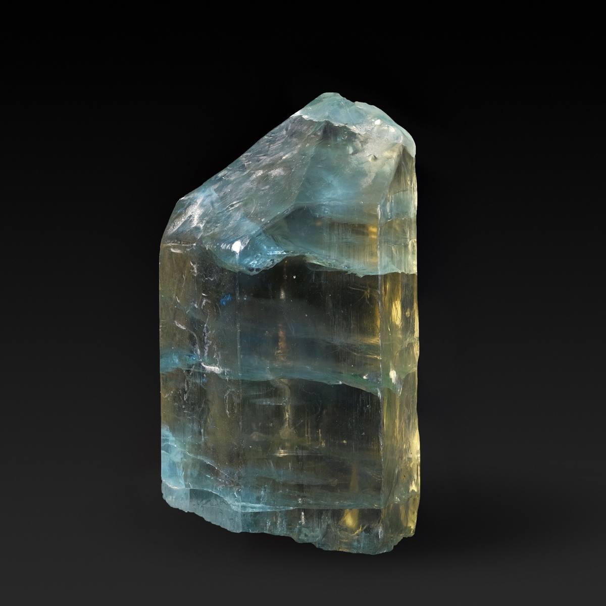 Blue Fluorapatite gemstone