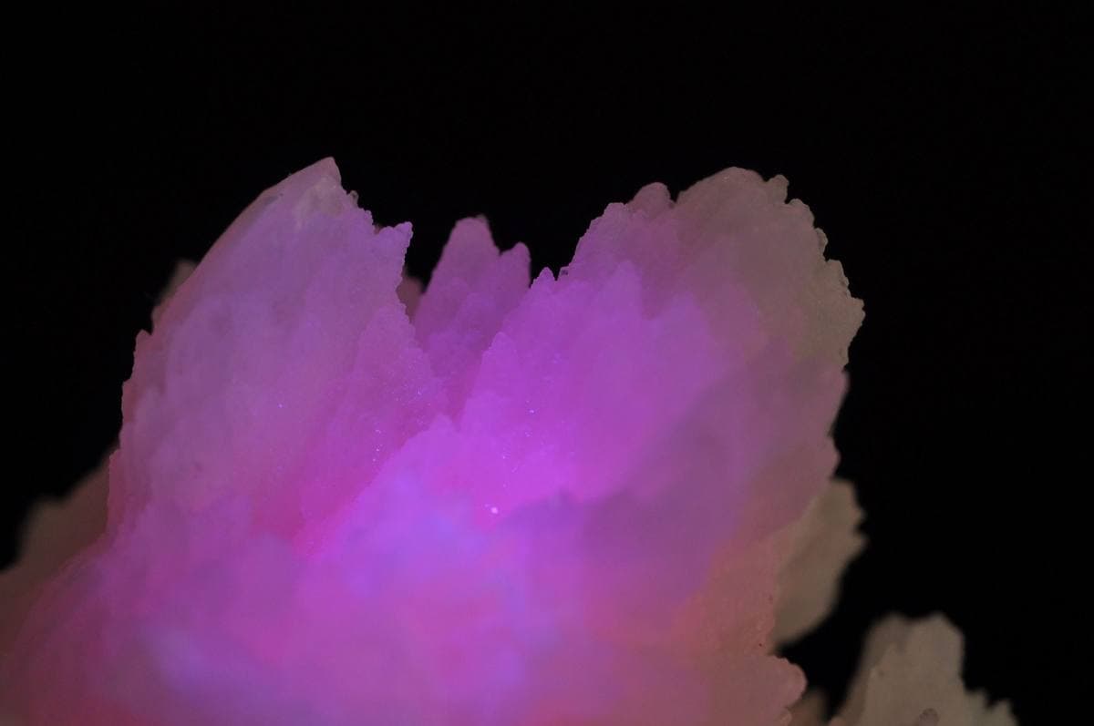 Fluorescent Calcite gemstone