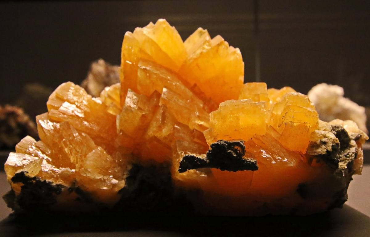 Golden Barite mineral