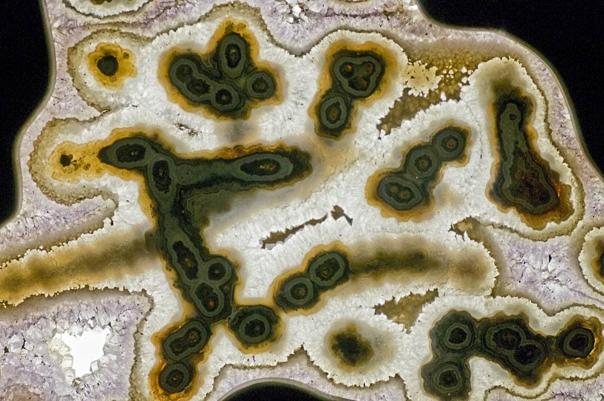 Green Agate mineral