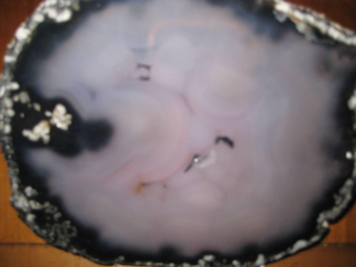Pink Agate mineral