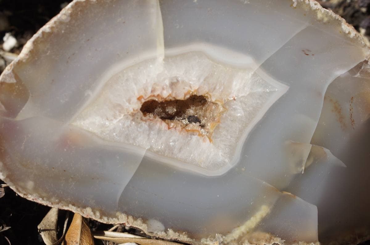 White Agate mineral