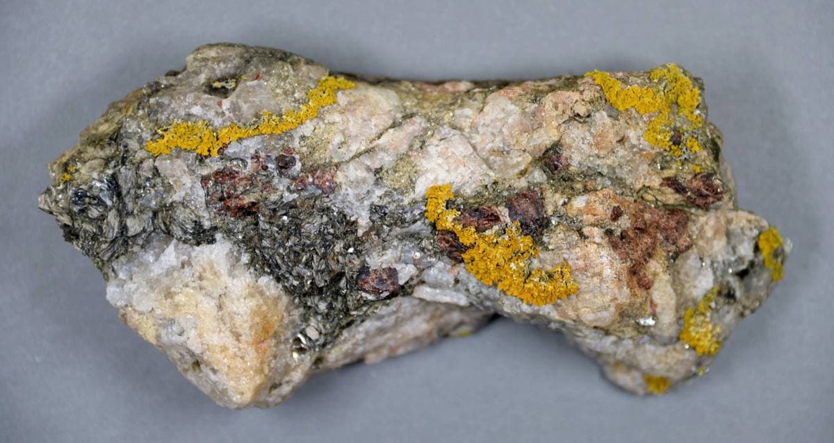 Yellow Garnet gemstone