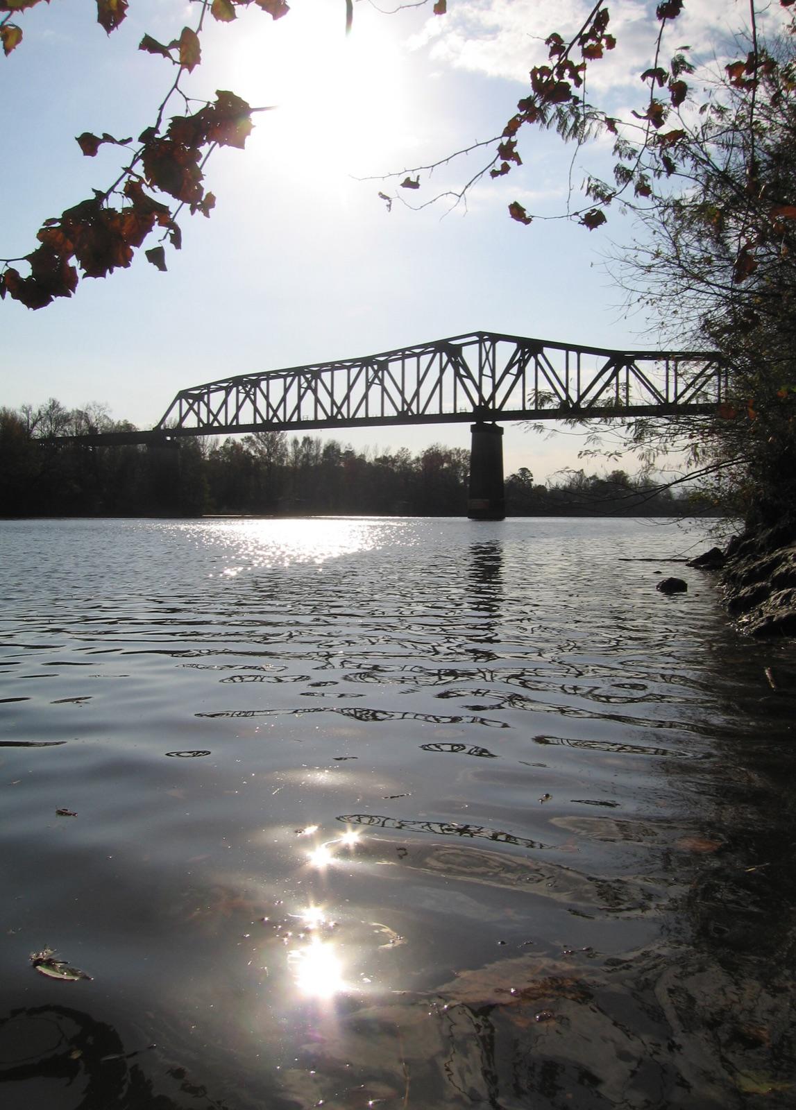 The Black Warrior River at Tuscaloosa, Alabama