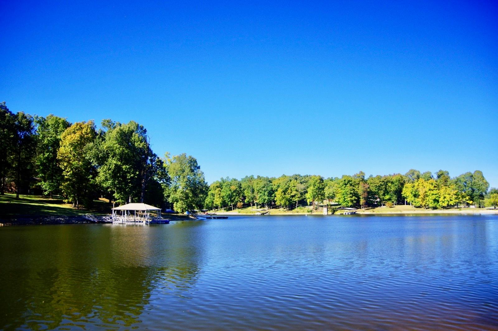Lake Barkley on the Cumberland River at Kuttawa, Lyon County, Kentucky, near Eddyville