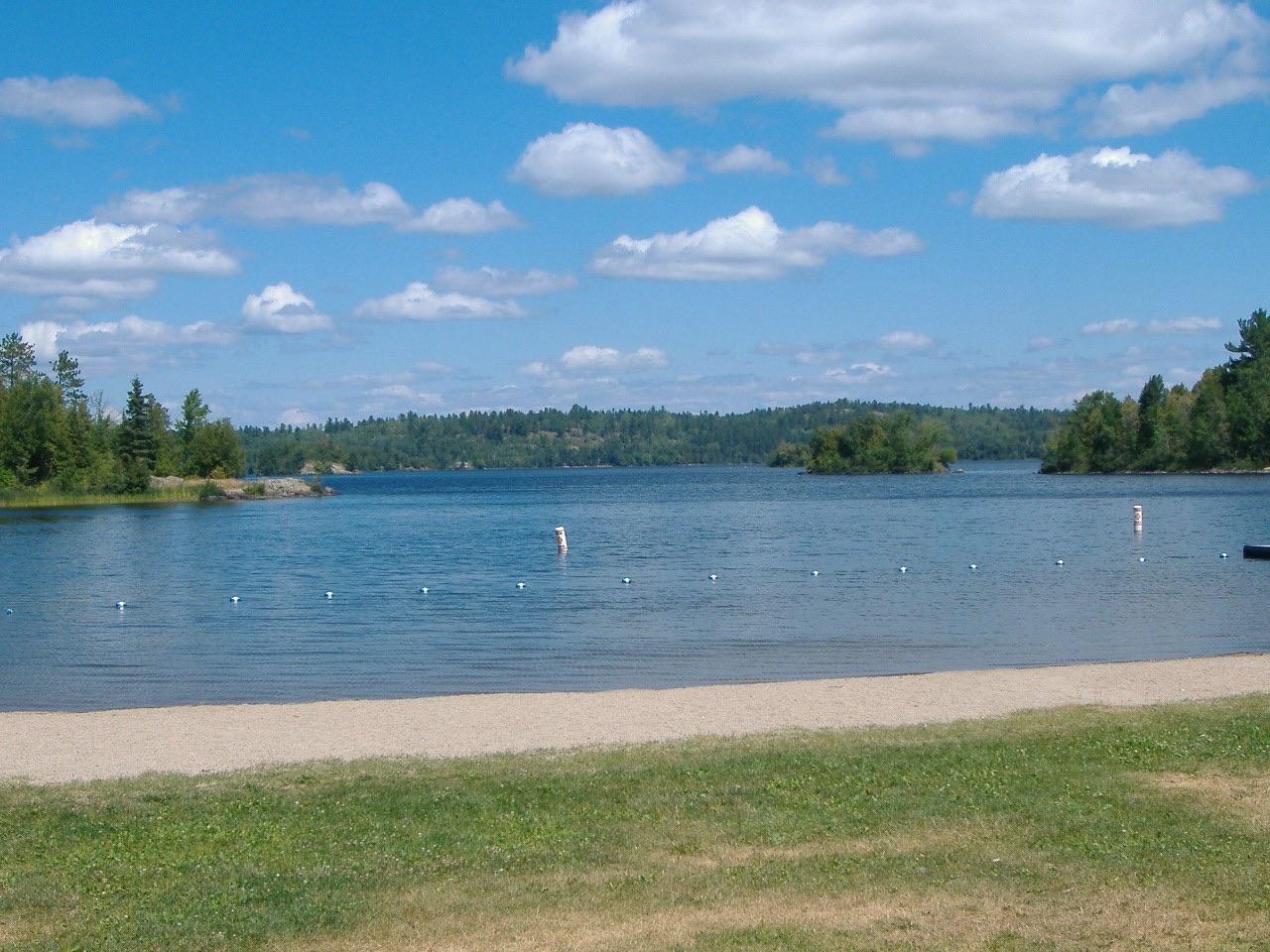 Shagawa Lake at Ely in the Superior National Forest, Saint Louis County, Minnesota