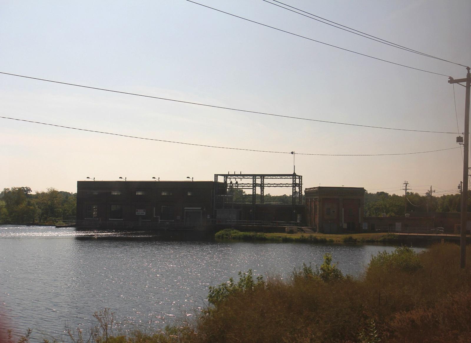 Blanchard Dam on the Mississippi River south of Little Falls, Morrison County, Minnesota