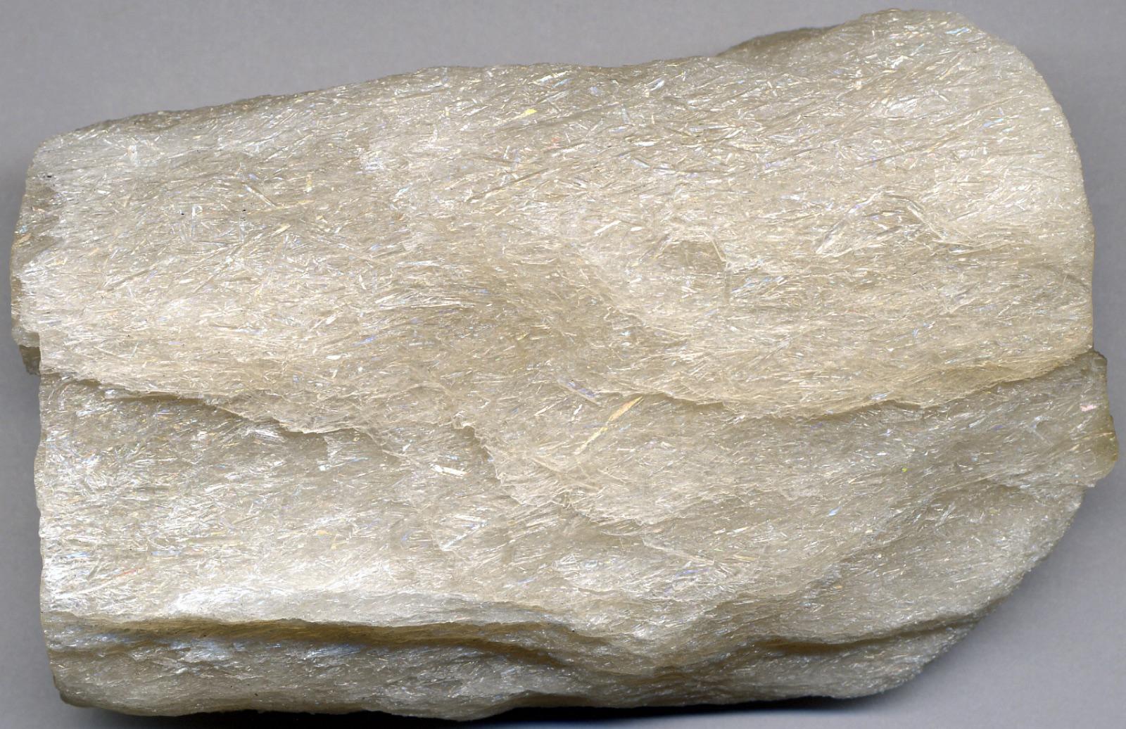 Fibrous tremolite from Balmat, New York