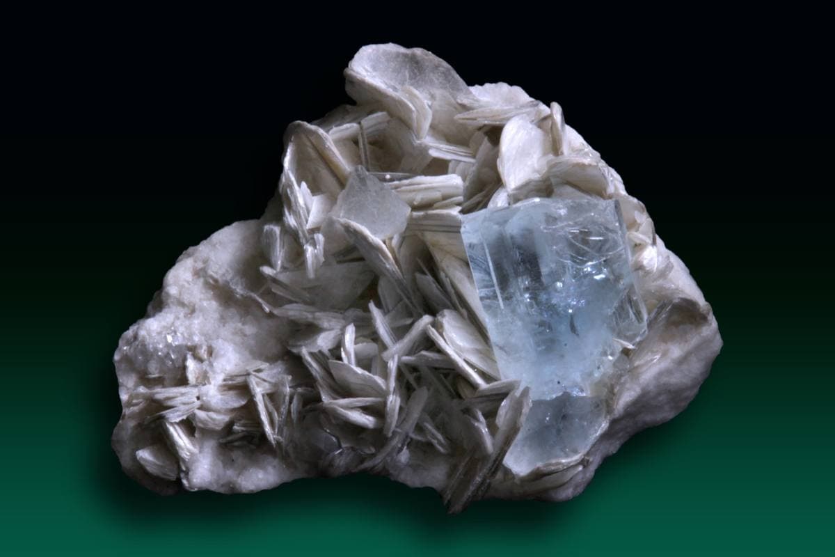 Blue Beryl gemstone