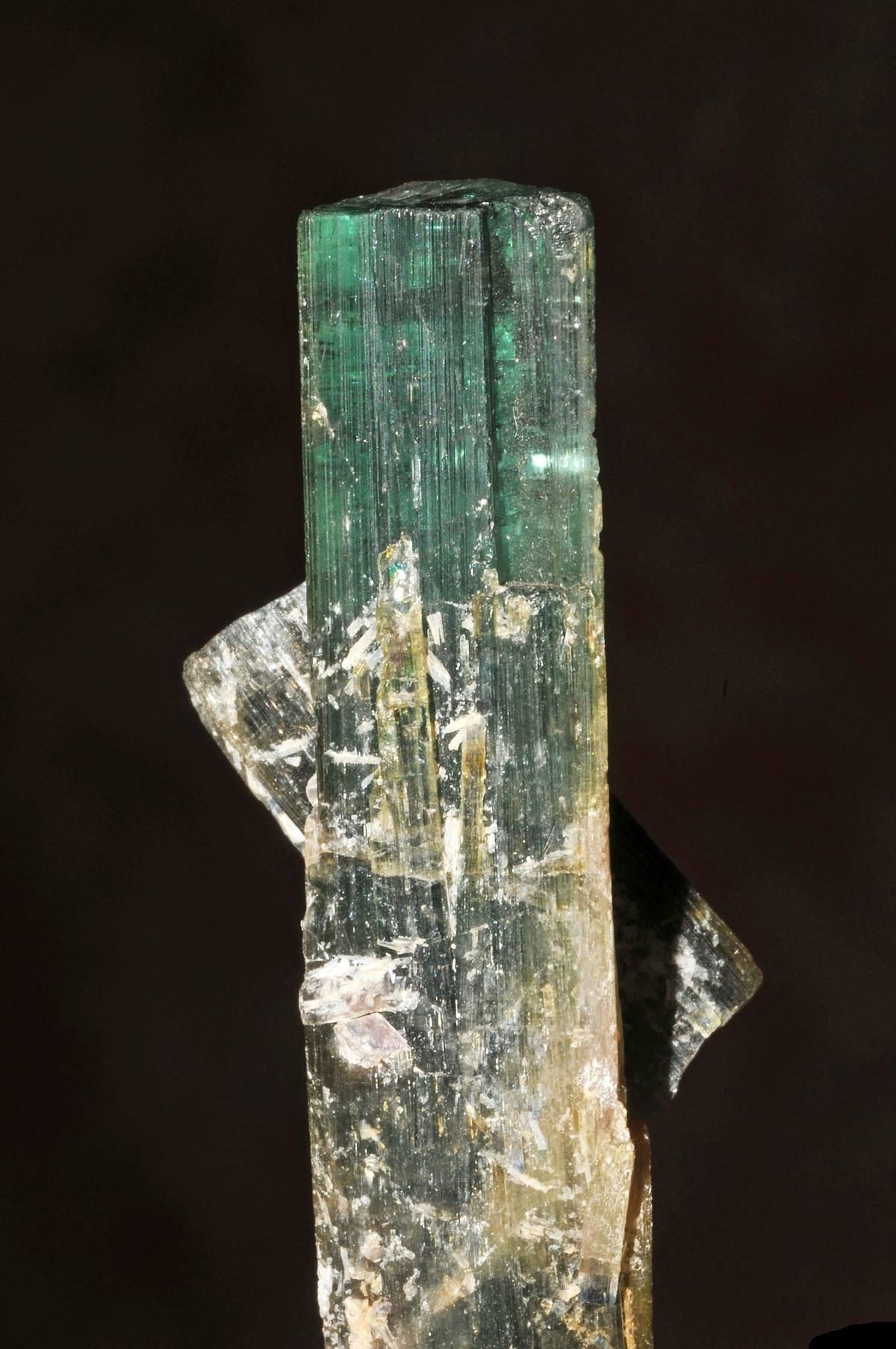 Green Elbaite Tourmaline gemstone