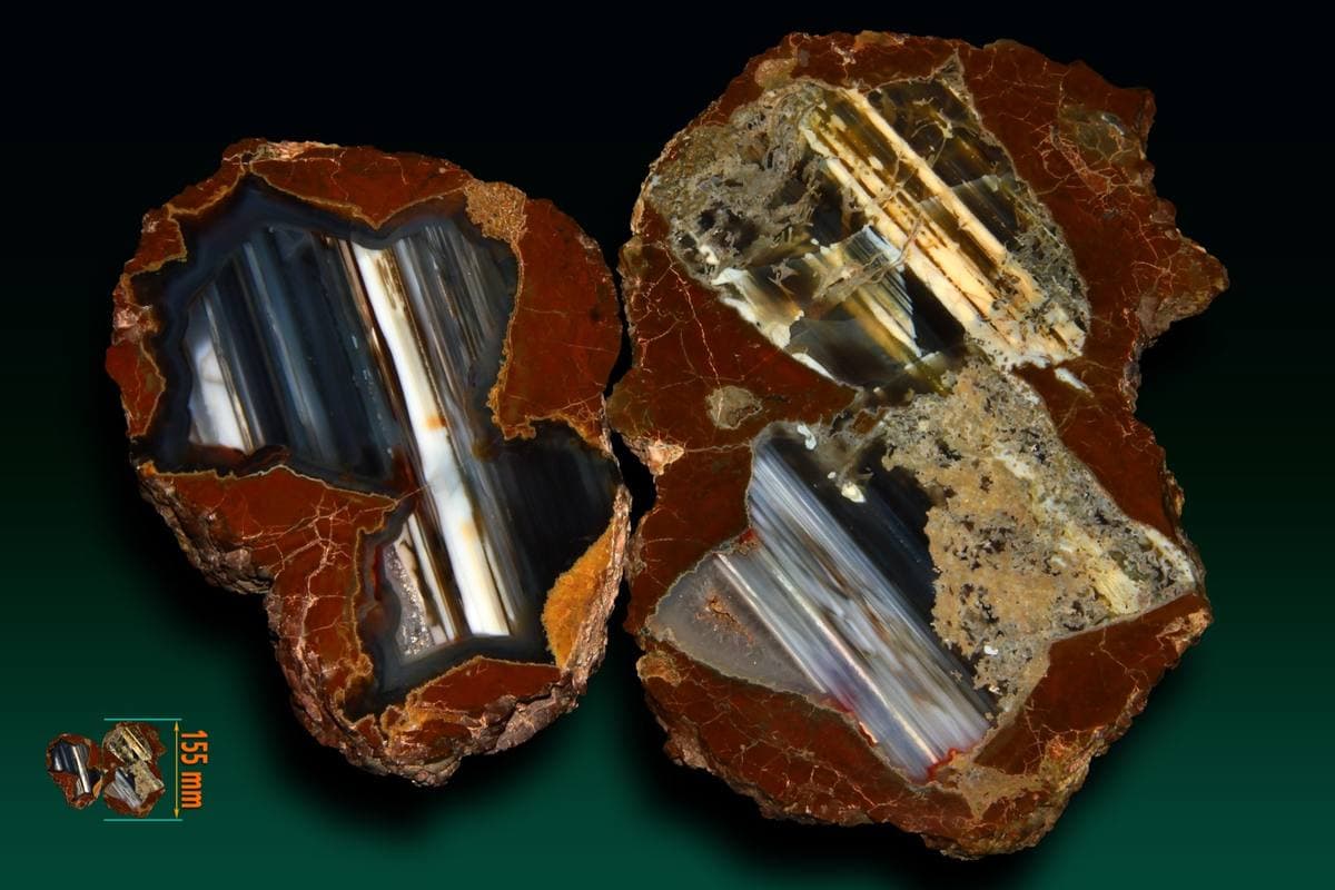 Owyhee Thunderegg gemstone
