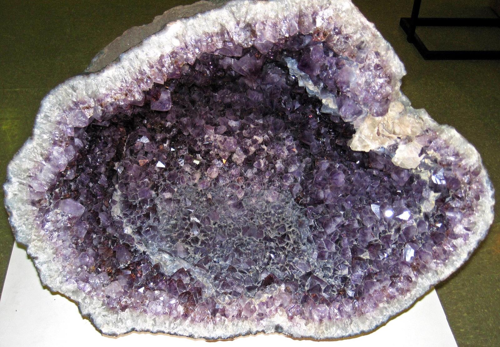 Large amethyst geode from the Serra Geral Formation, southern Brazil