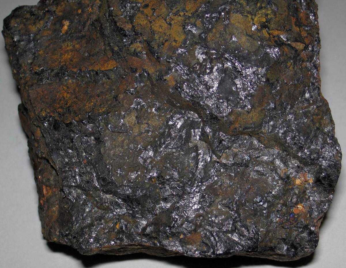 Massive metallic lodestone, Magnet Cove, Arkansas