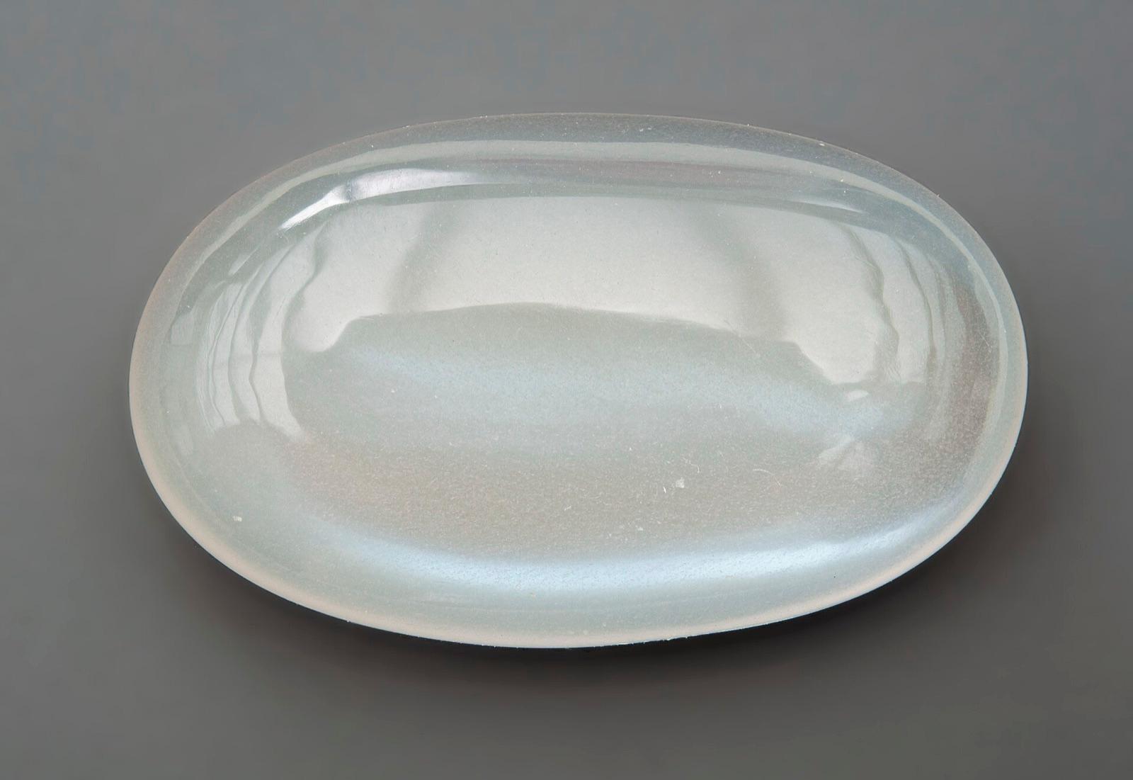 White moonstone cabochon from Meetiyagoda, Sri Lanka