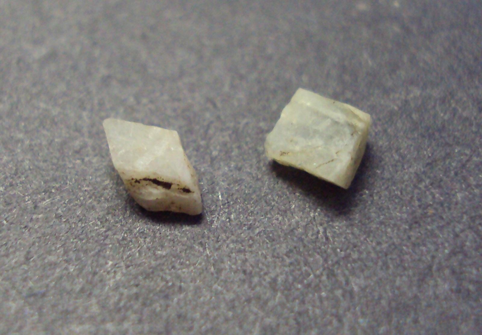 Small plagioclase feldspar crystals