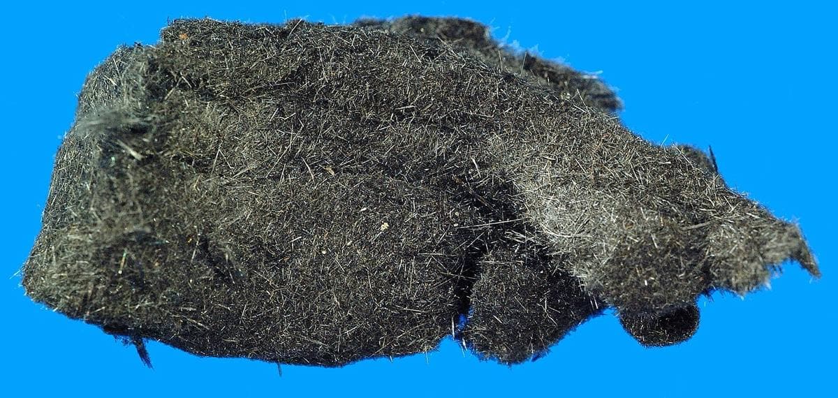 Lead-grey feathery plumosite, the fibrous "feather ore" habit